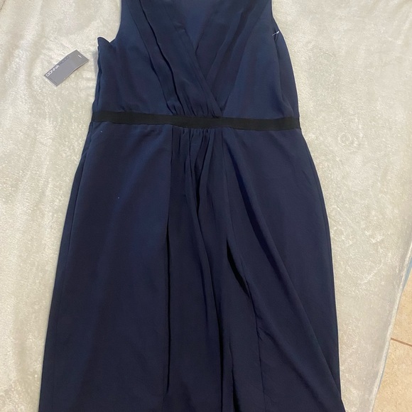 Donna Ricco Blue Backless Maxi Dress - Picture 12 of 13
